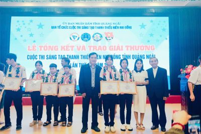 CUỘC THI KHKT THANH THIẾU NIÊN NHI ĐỒNG TỈNH QUẢNG NGÃI LẦN THỨ 10 NĂM 2025