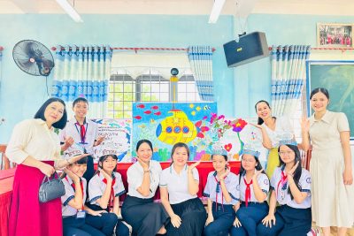 TRƯỜNG THCS NGUYỄN KIM VANG – RỘN RÀNG NGÀY HỘI STEM: NƠI KHƠI NGUỒN SÁNG TẠO VÀ ĐAM MÊ KHOA HỌC